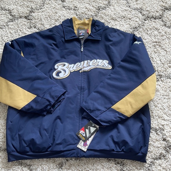 Milwaukee Brewers Majestic Premier 